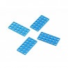 MakeBlock 61200 - płytka 3x6 - niebieski - 4szt. - zdjęcie 1