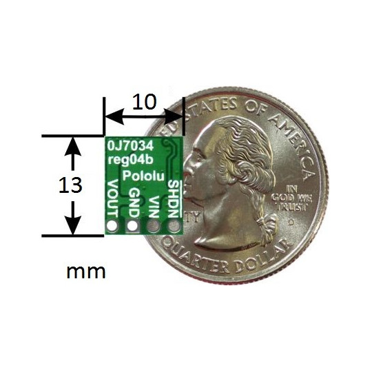 D24V3F3 - понижувальний перетворювач 3.3V 0.3A - Pololu 2097