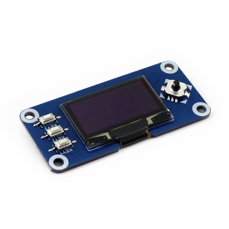 Waveshare OLED 1,3'' 128x64px SPI I2C - nakładka z wyświetlaczem dla Raspberry Pi 3/2/Zero
