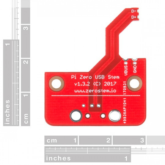 Захист USB-роз'єму для Raspberry Pi Zero - SparkFun KIT-14526