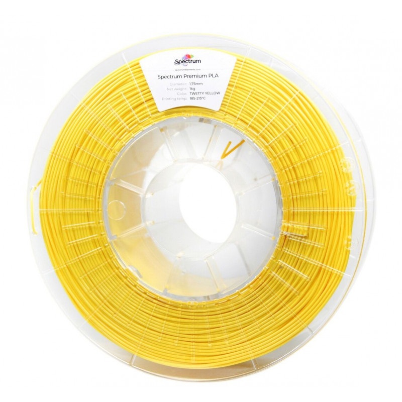 Filament Spectrum PLA 1,75mm 1kg - tweety yellow