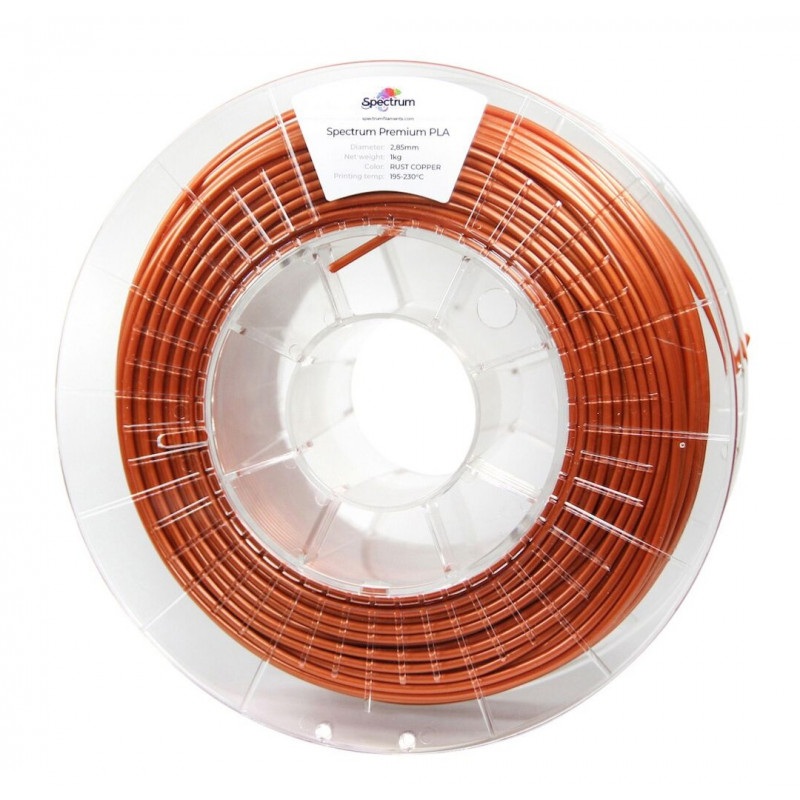 Filament Spectrum PLA 2,85mm 1kg - rust copper