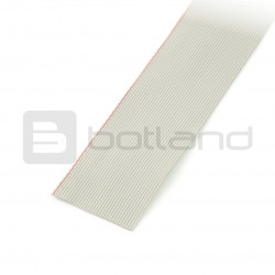 Przewód taśmowy 34 żył szary IDC raster 1,27 mm - rolka 30,5m