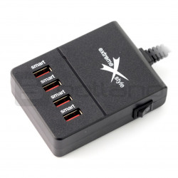 Zasilacz eXtreme DC424Y 4x USB 5V 4,2A