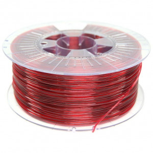 Spectrum PETG 1,75mm 1kg - Transparent Red