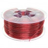 Filament Spectrum PETG 1,75mm 1kg - Transparent Red - zdjęcie 1
