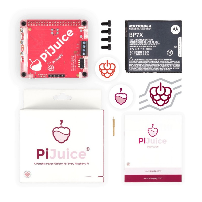 PiJuice HAT - przenośna platforma zasilająca dla Raspberry Pi