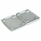 Obudowa plastikowa Kradex Z124JS ABS z uszczelką i mosiężnymi tulejkami IP65 - 185x145x39mm biała Obudowa plastikowa Kradex Z124JS ABS z uszczelką i mosiężnymi tulejkami IP65 - 185x145x39mm biała