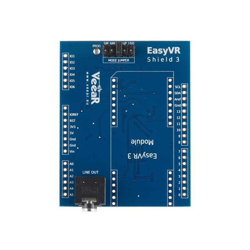 SparkFun EasyVR Shield 3.0 - nakładka rozpoznawania głosu dla Arduino