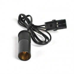 Przewód RA-2 z gniazdem panela solarnego i gniazdem zapalniczki samochodowej