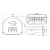 Fibaro Double Relay Switch 2x1,5kW - 2x przekaźnik 230V Z-Wave Fibaro Double Relay Switch 2x1,5kW - 2x przekaźnik 230V Z-Wave - zdjęcie 2