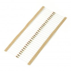 Rezystor THT CF węglowy 1/4W 20Ω - 30szt.