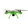 Dron quadrocopter OverMax X-Bee drone 3.1 Plus Wi-Fi 2.4GHz z kamerą FPV szaro-zielony - 34cm + 2 dodatkowe akumulatory - zdjęcie 3