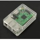 Obudowa Raspberry Pi Model 3B+/3B/2B Style Enclosure - przezroczysta Obudowa Raspberry Pi Model 3B+/3B/2B Style Enclosure - przezroczysta