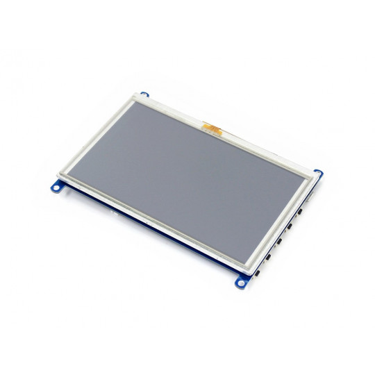 Сенсорний екран G - резистивний РК-TFT 5'' 800x480px HDMI + USB для Raspberry Pi 4B/3B+/3B/2B/Zero - Waveshare 14447