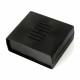 Obudowa plastikowa Kradex Z4A wentylowana - 139x159x59mm czarna Obudowa plastikowa Kradex Z4A wentylowana - 139x159x59mm czarna