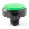 Push Button 6cm - zielony - płaski - zdjęcie 2