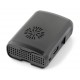 Obudowa Raspberry Pi Model 3B+/3B/2B - czarna z wentylatorem Obudowa Raspberry Pi Model 3B+/3B/2B - czarna z wentylatorem
