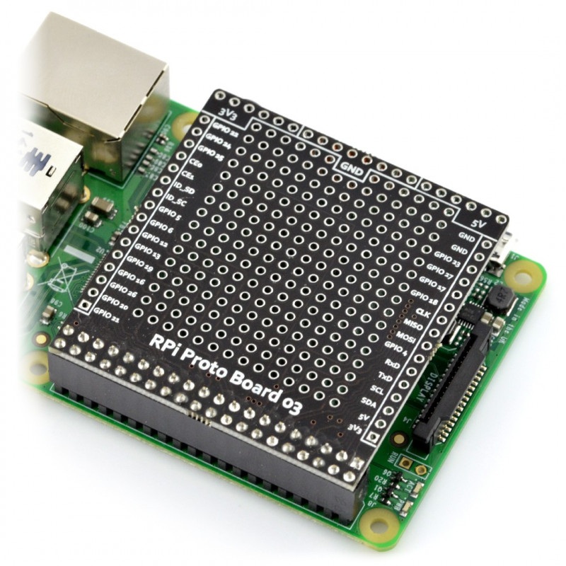 Płytka prototypowa THT - Raspberry Pi B+