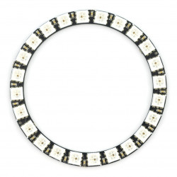 Pierścień LED RGB WS2812 5050 x 24 diody - 66mm