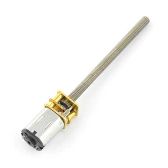 Двигун DFRobot DC 6V 120RPM з різьбовим валом M4x55mm