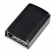 Obudowa Raspberry Pi Model 3/2/B+ RS 2-częściowa - czarna