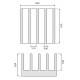 Radiator aluminiowy RAD04 Radiator aluminiowy RAD04