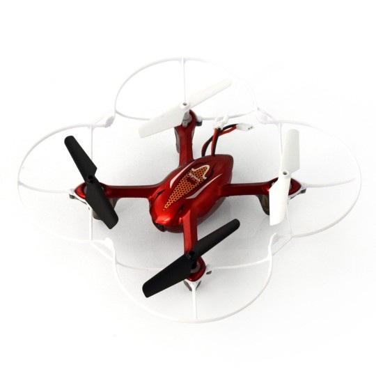 Dron quadrocopter Syma X11C 2.4GHz z kamerą - 15cm - czerwony