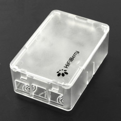 Obudowa do HiFiBerry i Raspberry Pi Model 3/2/B+ uniwersalna przeźroczysta