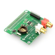 HiFiBerry DAC+ RTC - karta dźwiękowa do Raspberry Pi 3B/2B/B+/A+