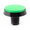 Big Push Button 6cm - zielony- pochyły - zdjęcie 2