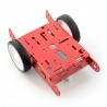 Red chassis 2WD 2-kołowe, metalowe podwozie robota z napędem - zdjęcie 2
