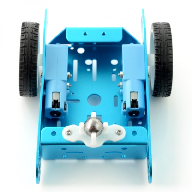 Blue chassis 2WD 2-kołowe, metalowe podwozie robota z napędem