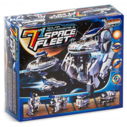 Flota kosmiczna 7 w 1 - Solar Rechargeable Space Fleet