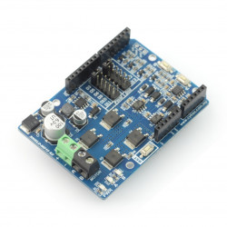 Cytron SHIELD-MD10 - jednokanałowy sterownik silników 30V/10A - dla Arduino
