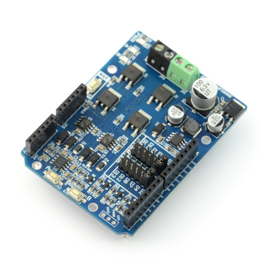 Cytron MD10 - одноканальний драйвер двигуна 30V/10A - щит для Arduino