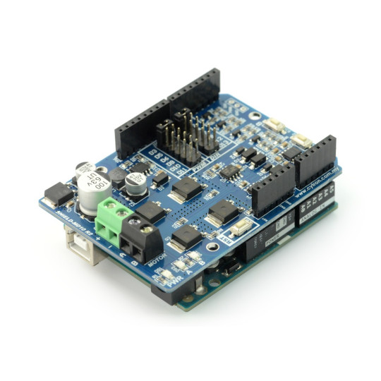 Cytron MD10 - одноканальний драйвер двигуна 30V/10A - щит для Arduino