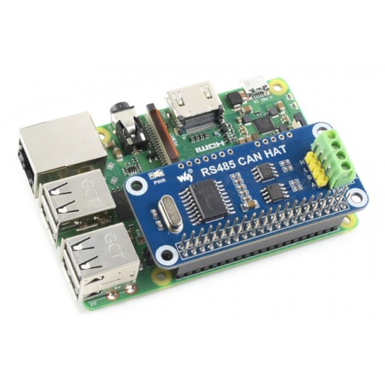 RS485 CAN HAT - Захист для Raspberry Pi - Waveshare 14882