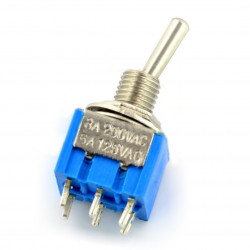 Przełącznik dźwigniowy podwójny On-On MTS 250V/3A