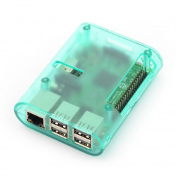 Obudowa Raspberry Pi Model 3B+/3B/2B - zielona