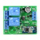 Moduł przekaźników 2 kanały + Bluetooth 4.0 BLE - styki 10A/250V - cewka 5V Moduł przekaźników 2 kanały + Bluetooth 4.0 BLE - styki 10A/250V - cewka 5V