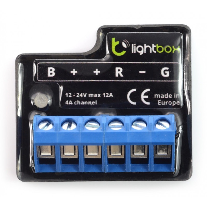 BleBox LightBox 3 - sterownik LED RGB Bluetooth - aplikacja Android / iOS