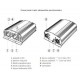 Przetwornica napięcia AZO Digital 24 VDC / 230 VAC IPS-2400 2400W Przetwornica napięcia AZO Digital 24 VDC / 230 VAC IPS-2400 2400W