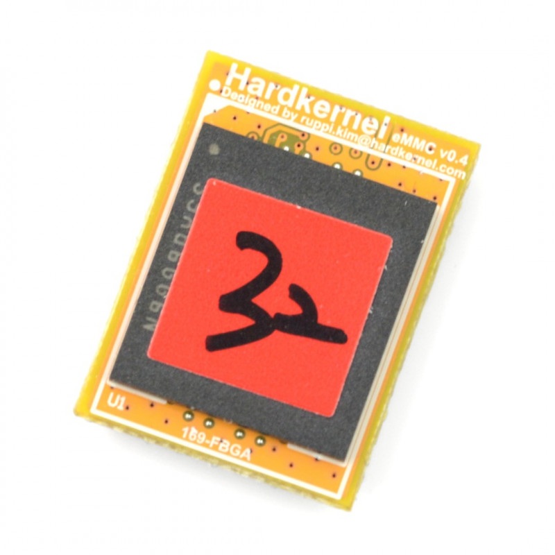 Moduł pamięci eMMC 32GB z systemem Linux dla Odroid C2 - bez adaptera