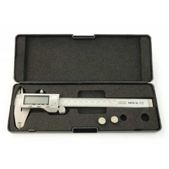 Електронний штангенциркуль Yato YT-7201 150 мм + кейс