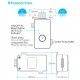 BroadLink SC1 - inteligentny włącznik sterowany przez WiFi - 2500W BroadLink SC1 - inteligentny włącznik sterowany przez WiFi - 2500W