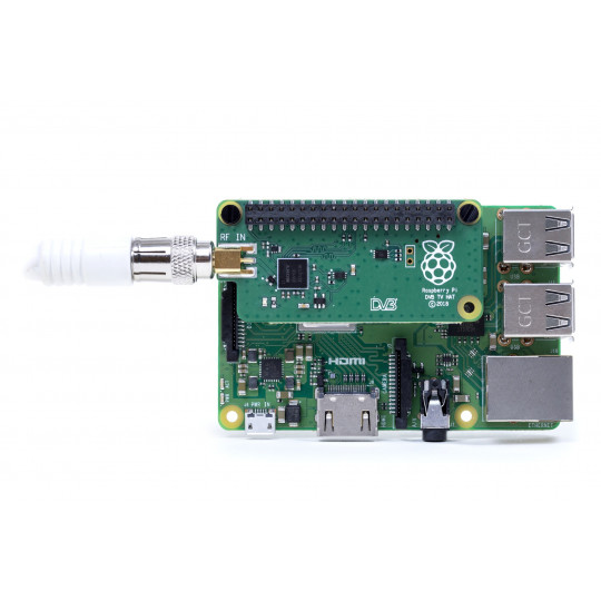 TV HAT DVB-T тюнер — накладка с декодером для Raspberry Pi 4B/3B+/3B/Zero