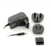 Zasilacz DC 3,5mm ROCK64 5V/3A z wymiennymi wtyczkami EU AU US UK