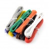 Zestaw przewodów drucianych PVC - 10 kolorów - 60m - zdjęcie 1