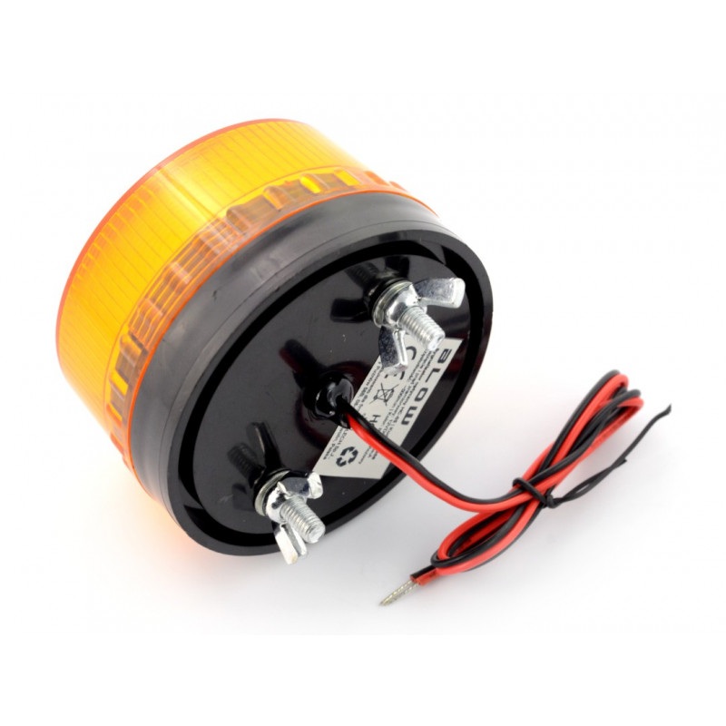Lampa sygnalizacyjna HC-05 - LED 12V - pomarańczowa